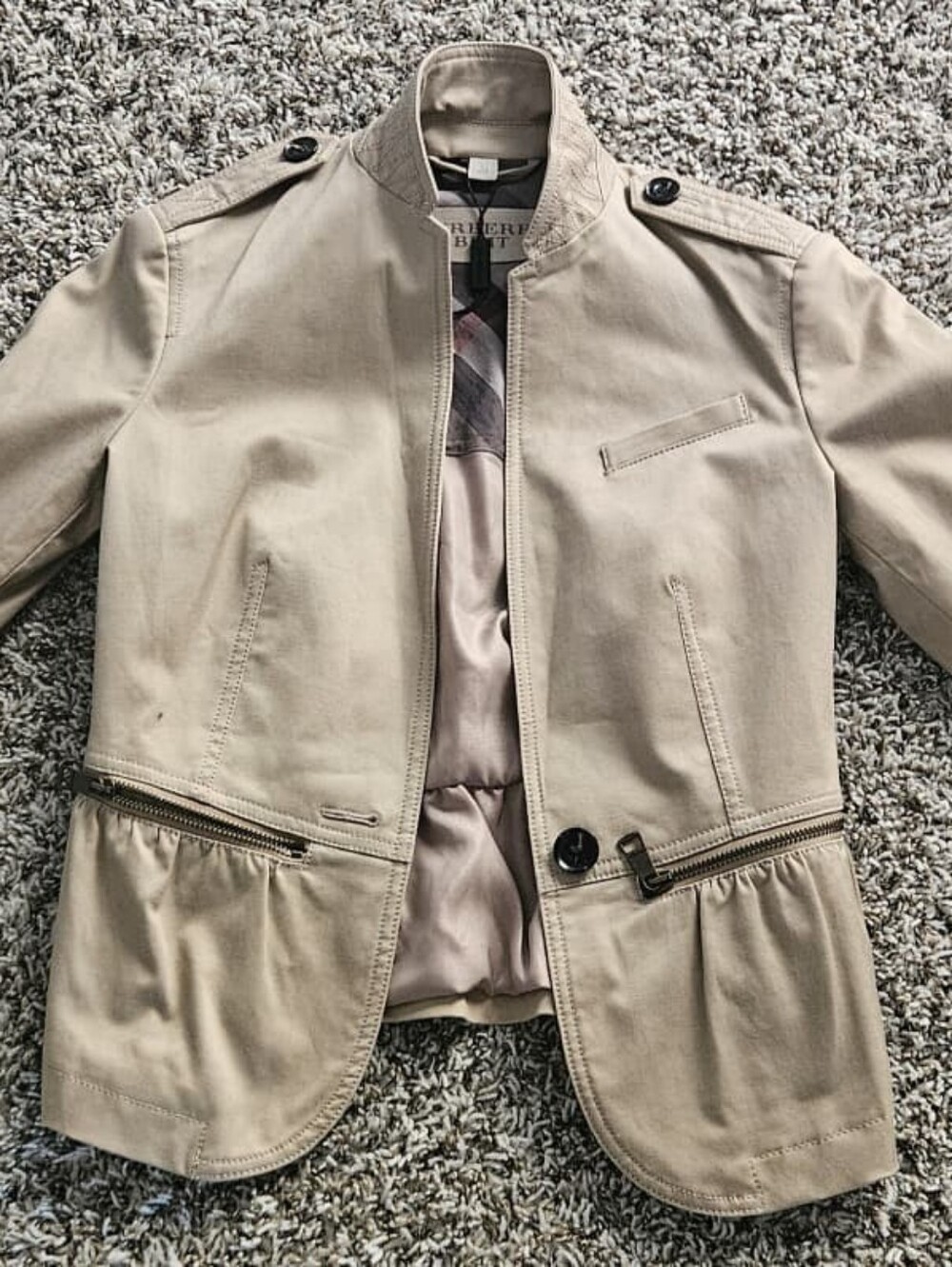 Burberry Beige Women's Jacket